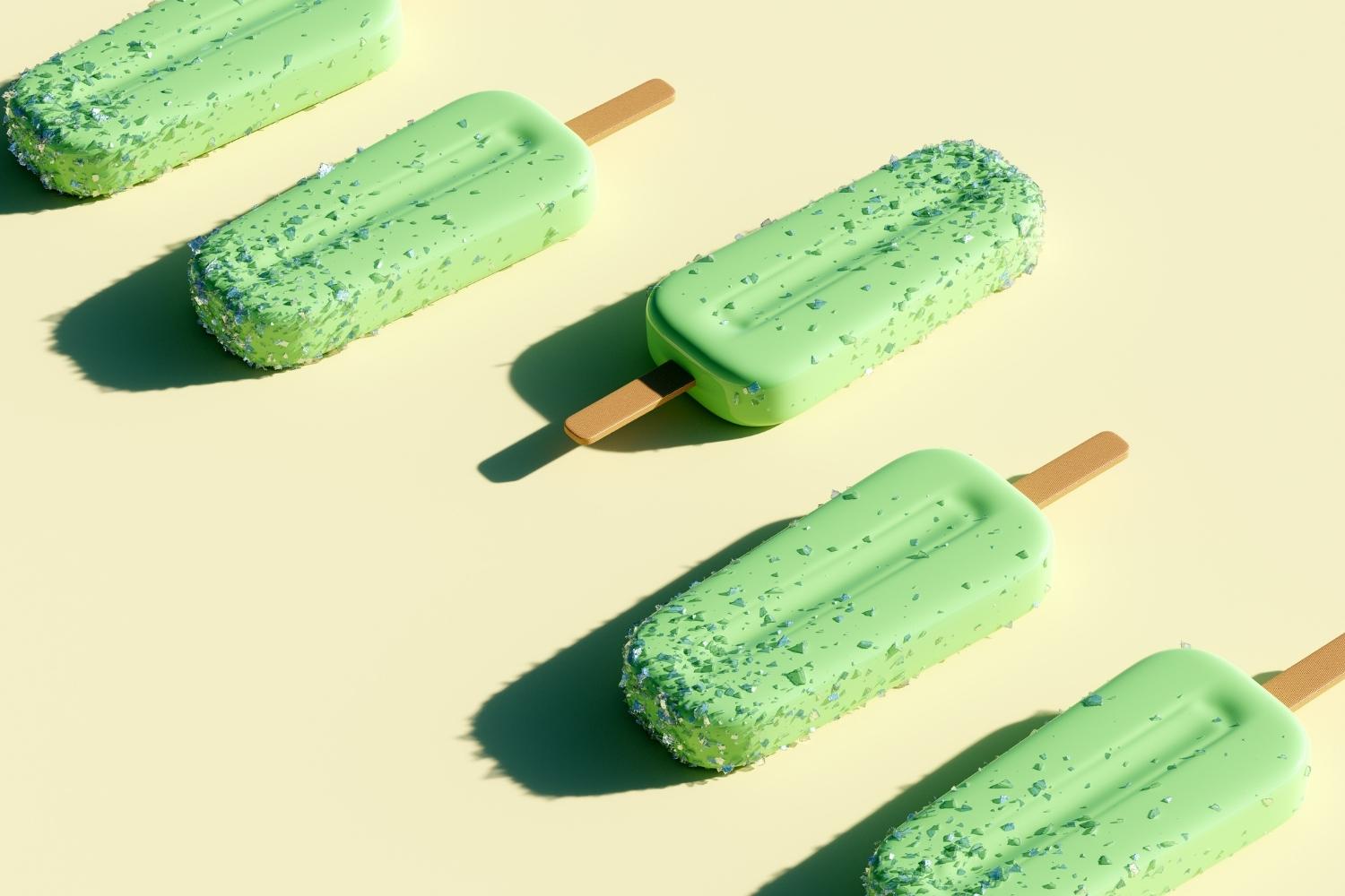 Refréscate con un irresistible polo de Té Matcha