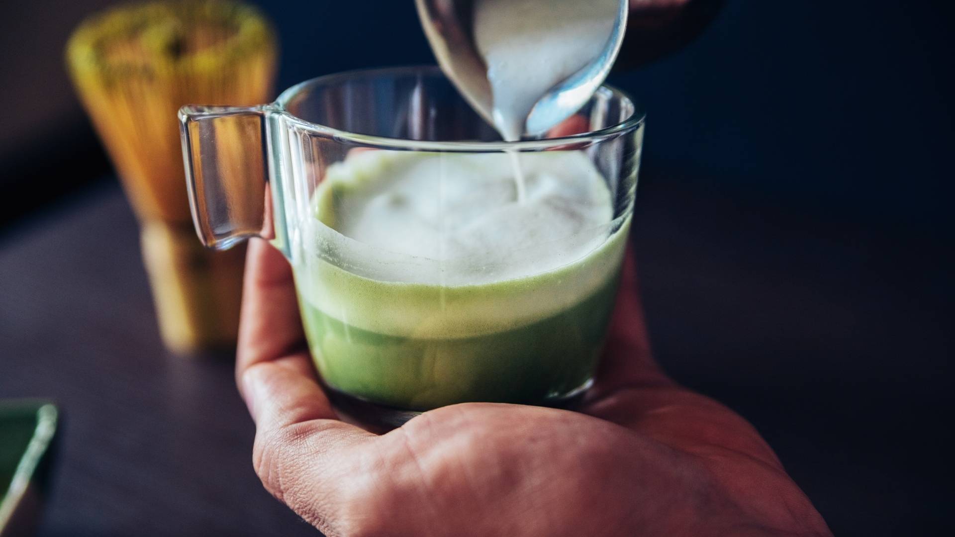 a que sabe el matcha