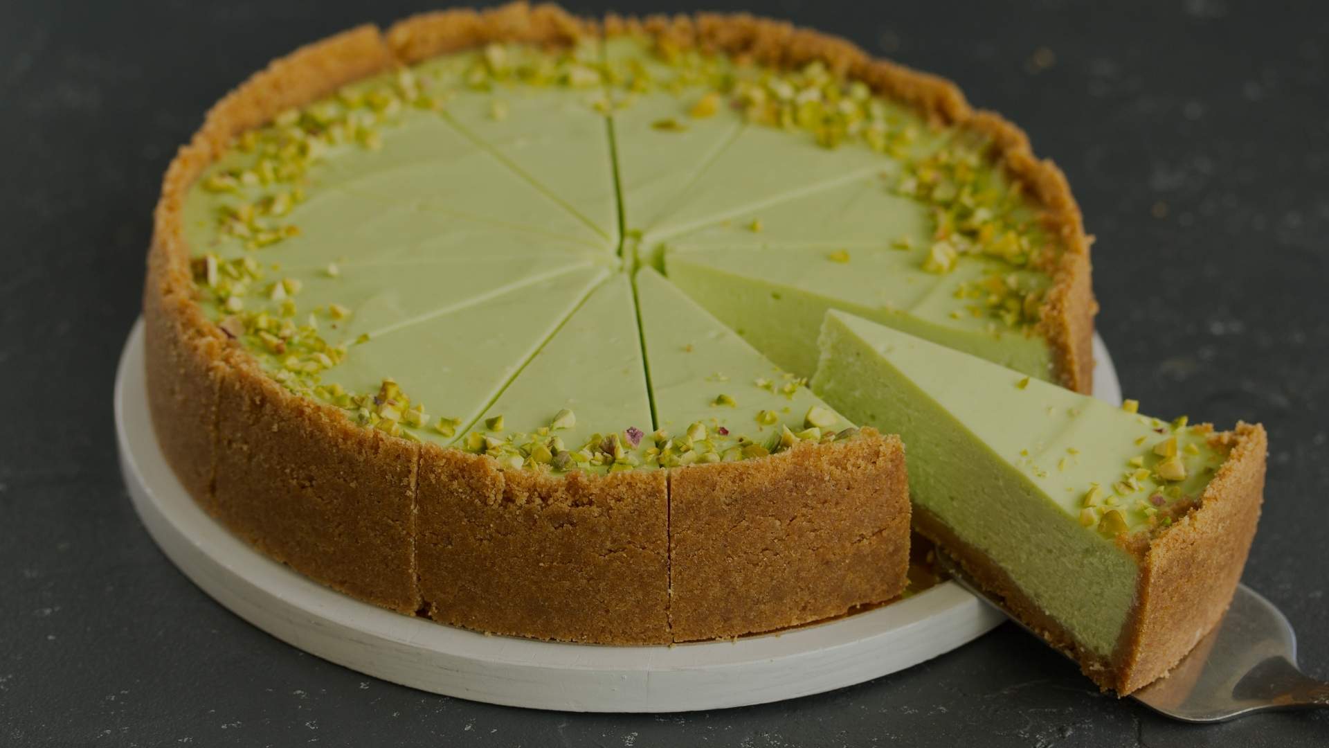 matcha cheesecake