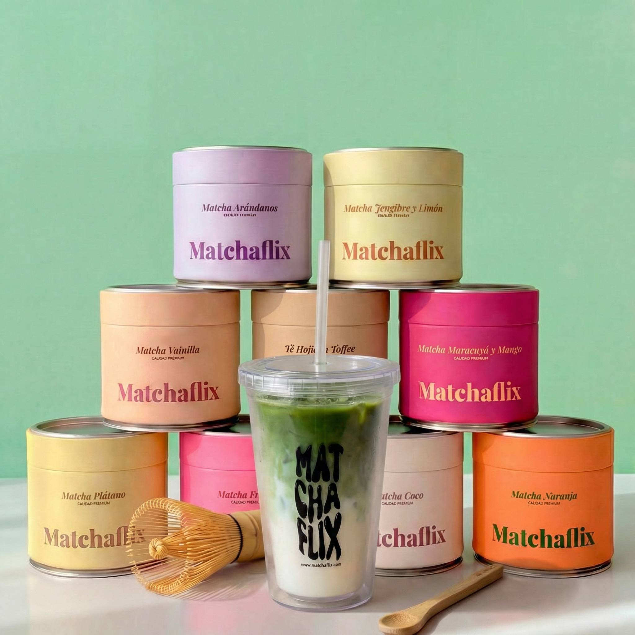 Pack Té Matcha Sabores Premium 100% Degustación