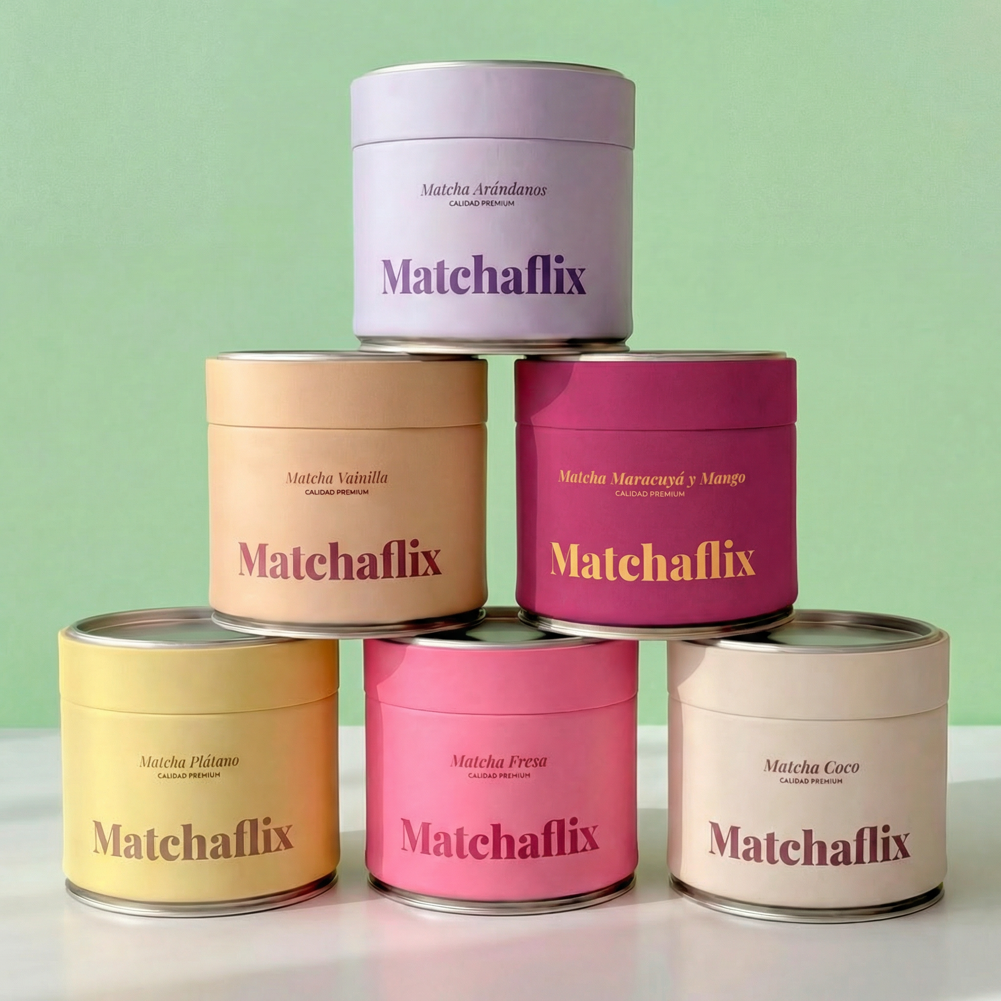 Pack Té Matcha Sabores Premium 100% Degustación