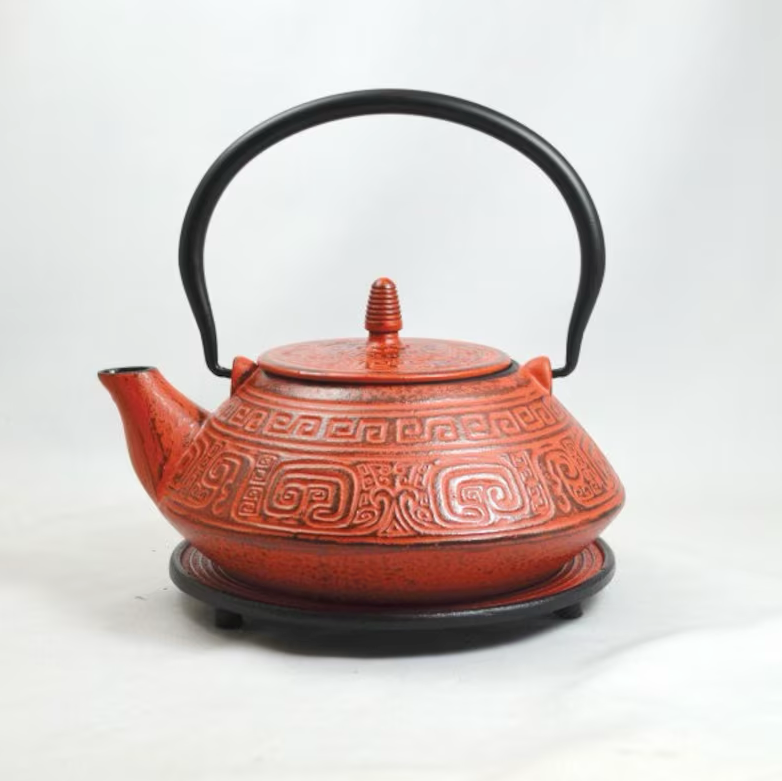 Tetera para infusiones azul