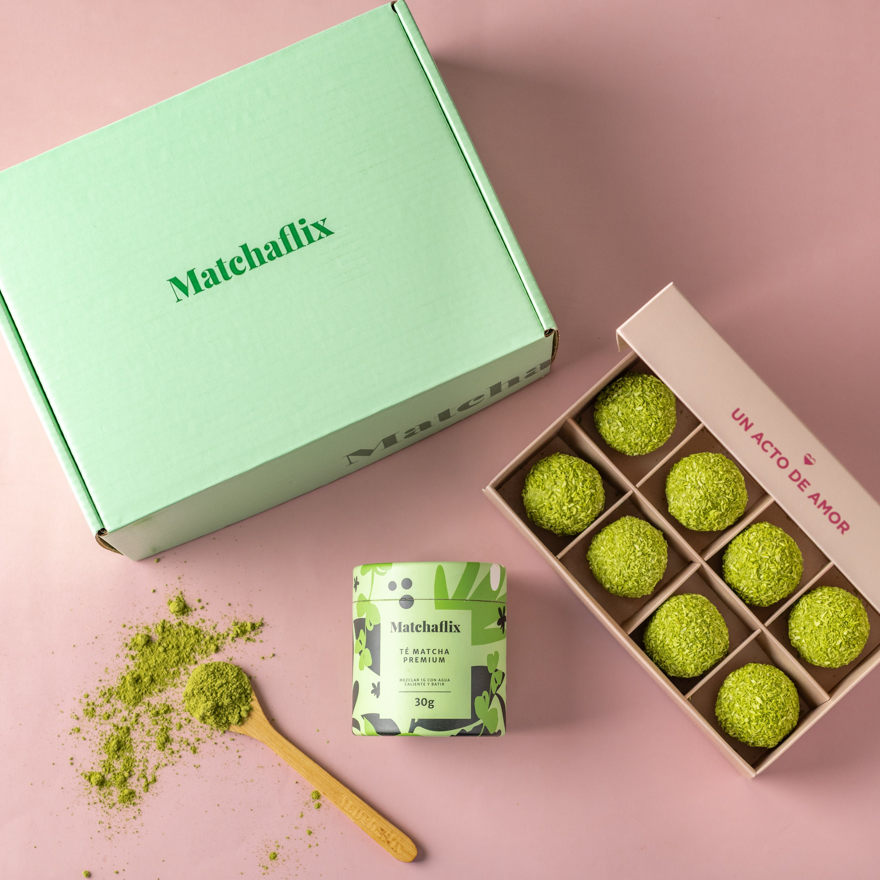 Pack Matcha + Bombones 💕
