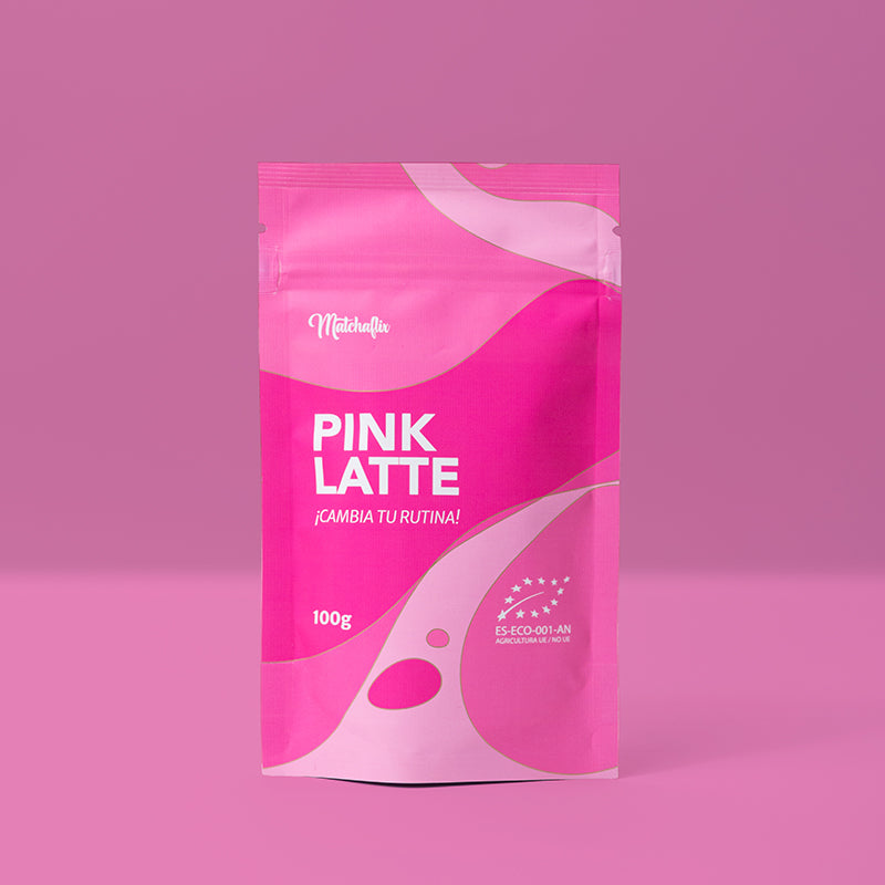 matcha latte pink