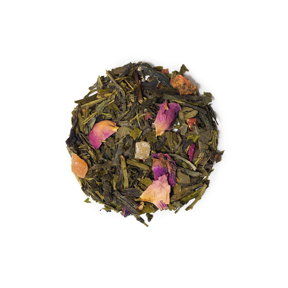 Té Verde Papaya en la Playa