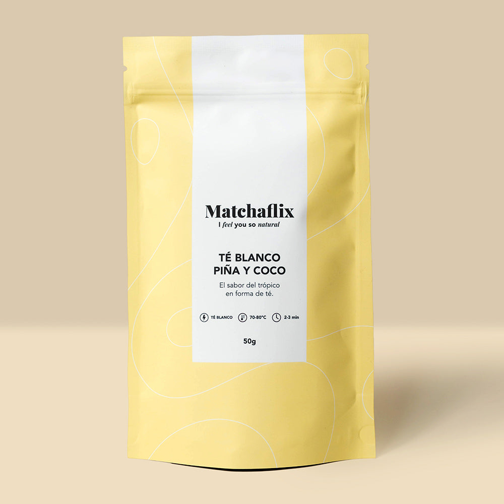 Té Blanco de Piña y Coco