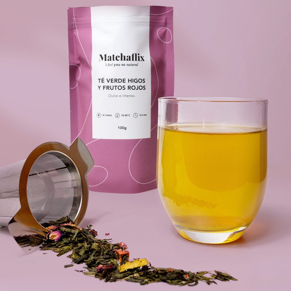 Té Verde Higos y Frutos Rojos