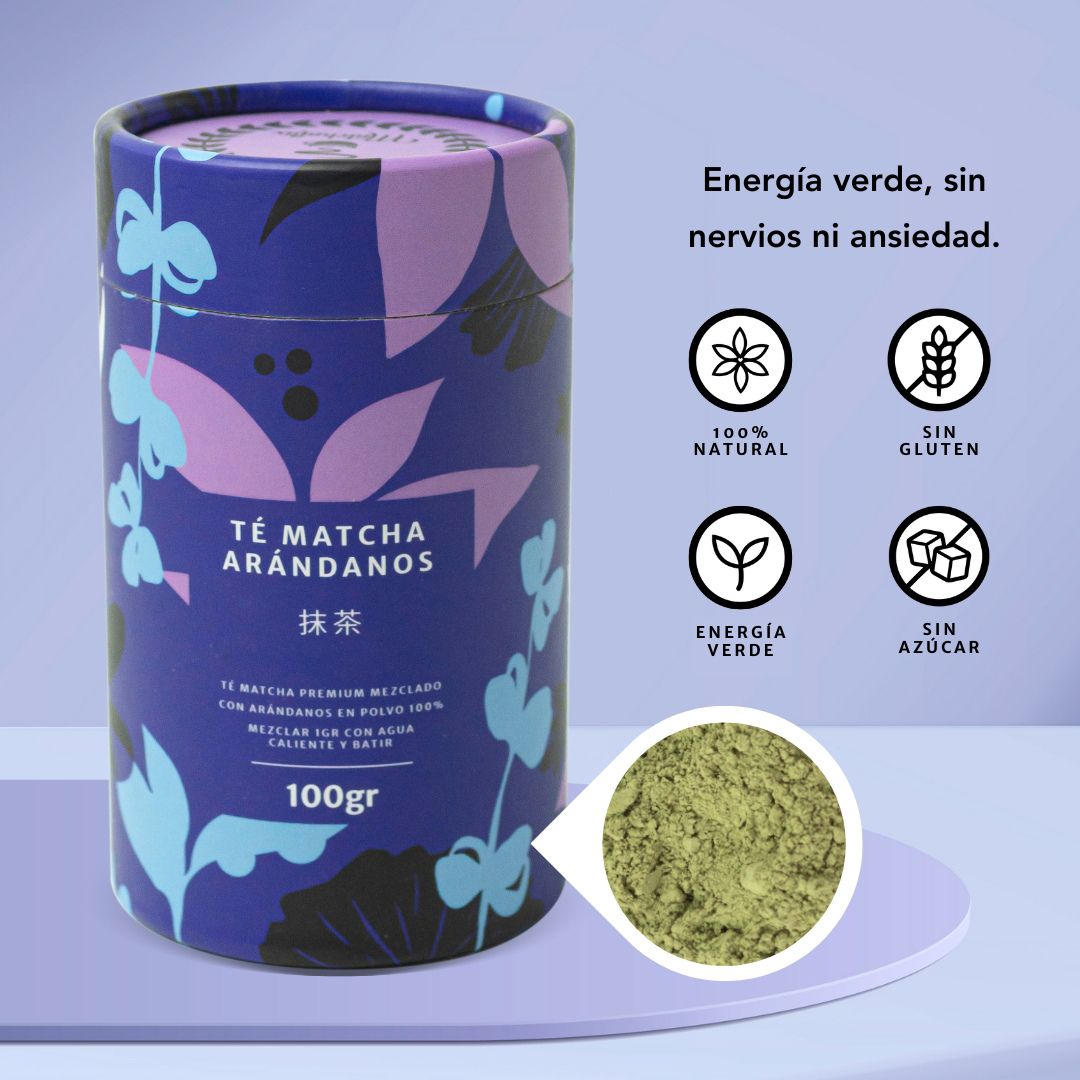 Té Matcha Premium Arándanos