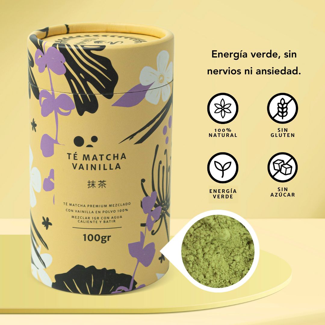 Té Matcha Vainilla Premium