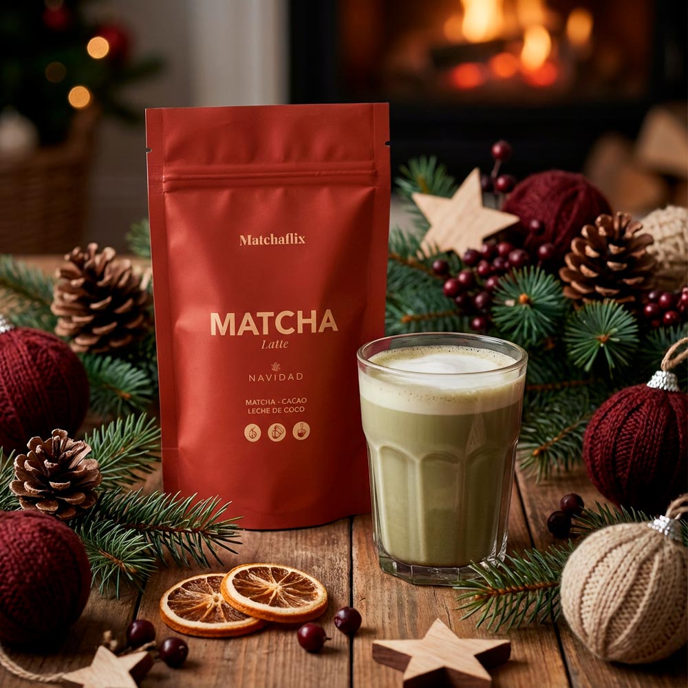 Matcha Latte Navidad