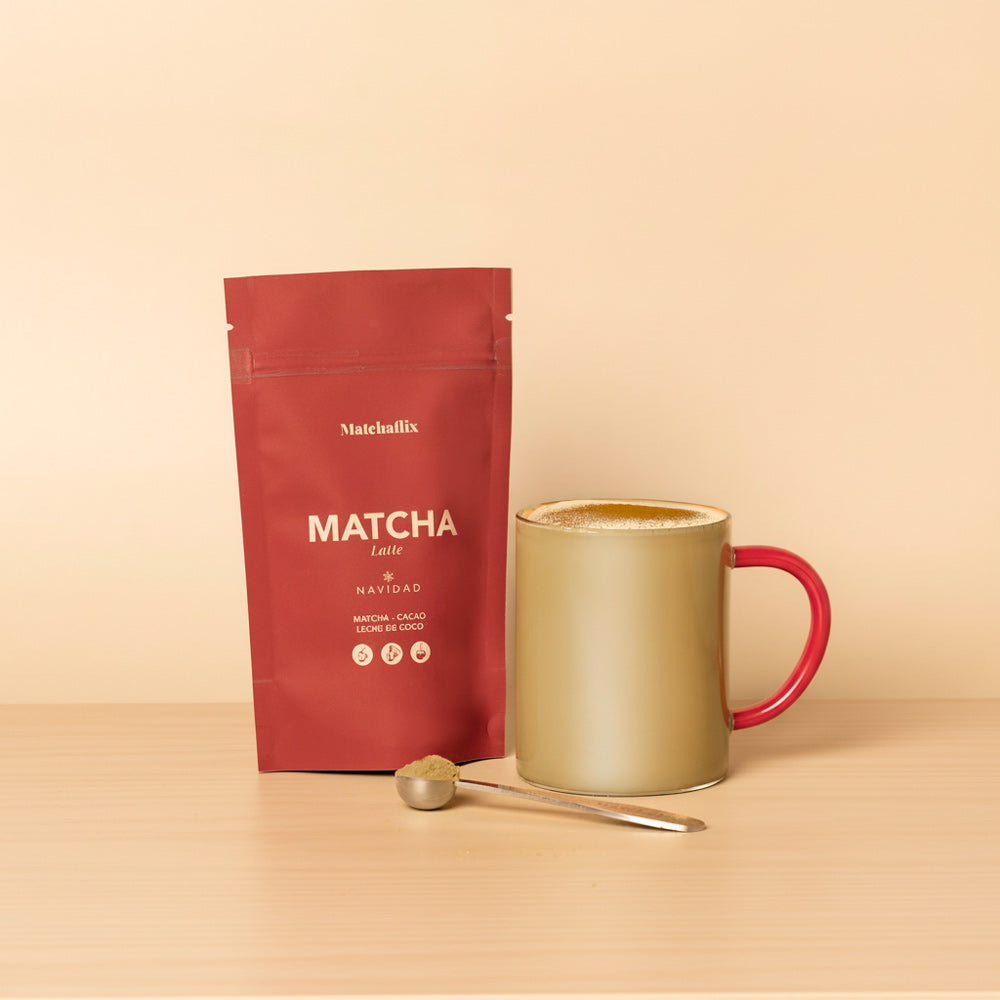 Matcha Latte Navidad