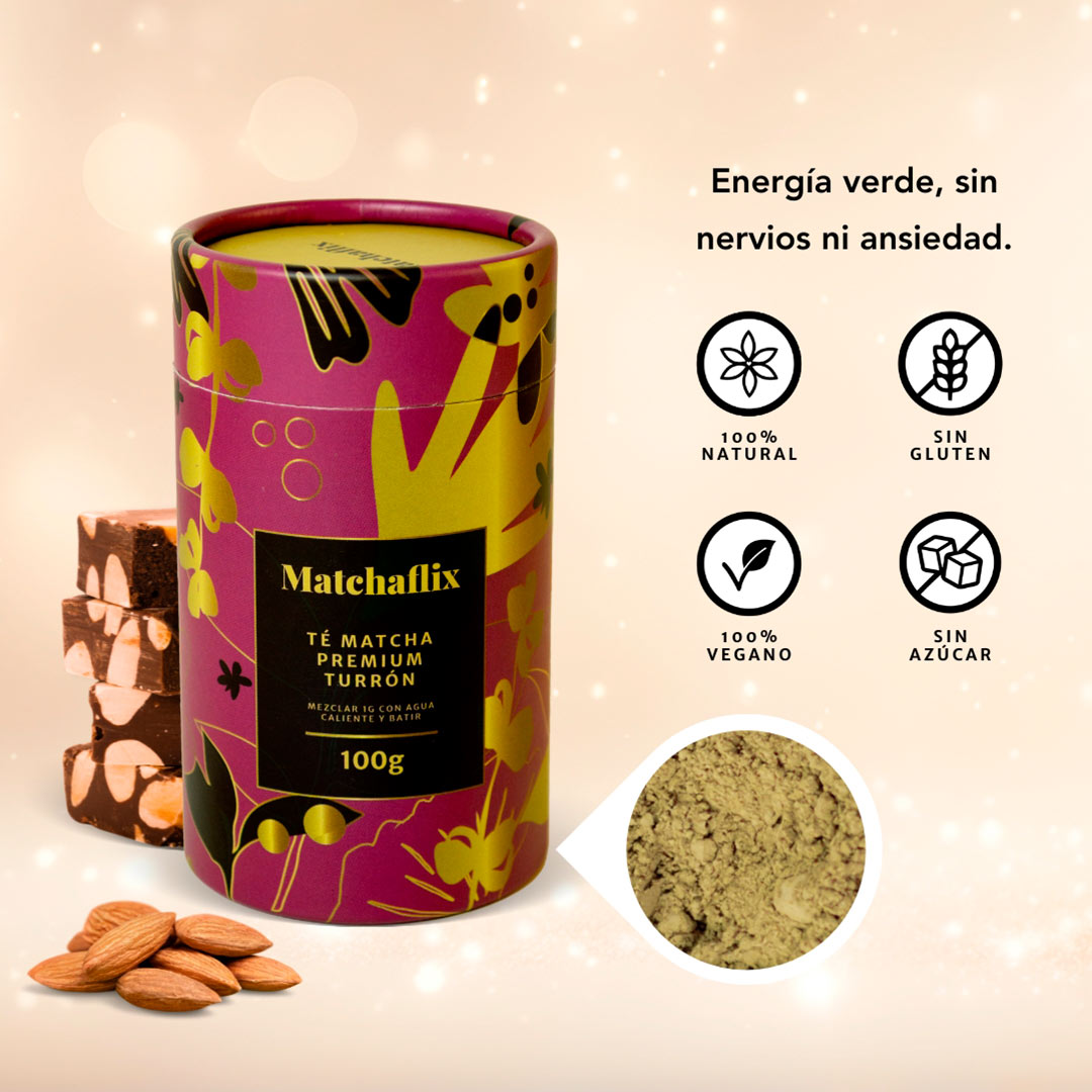 Té Matcha de Turrón