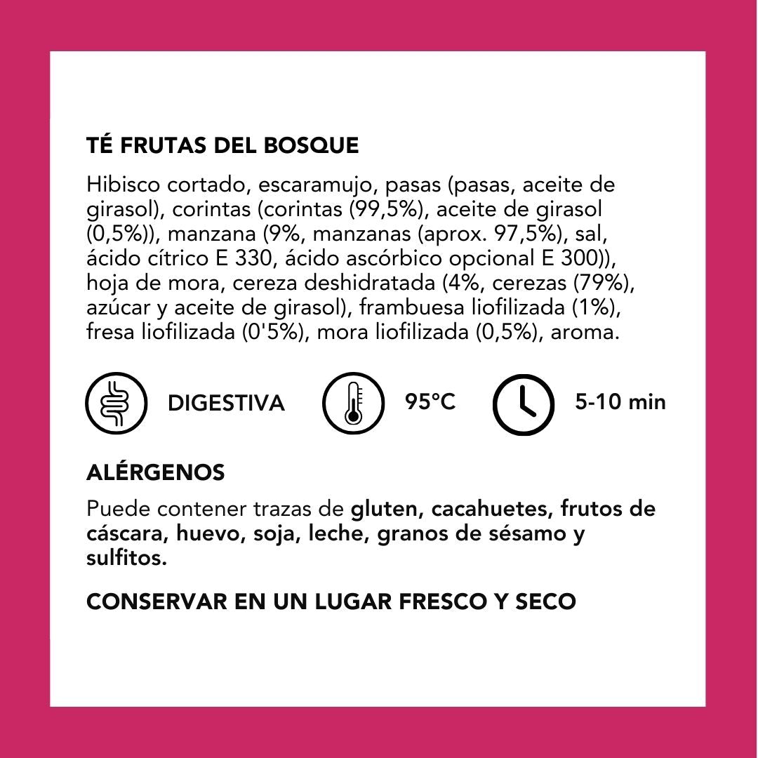 Té Frutas del Bosque