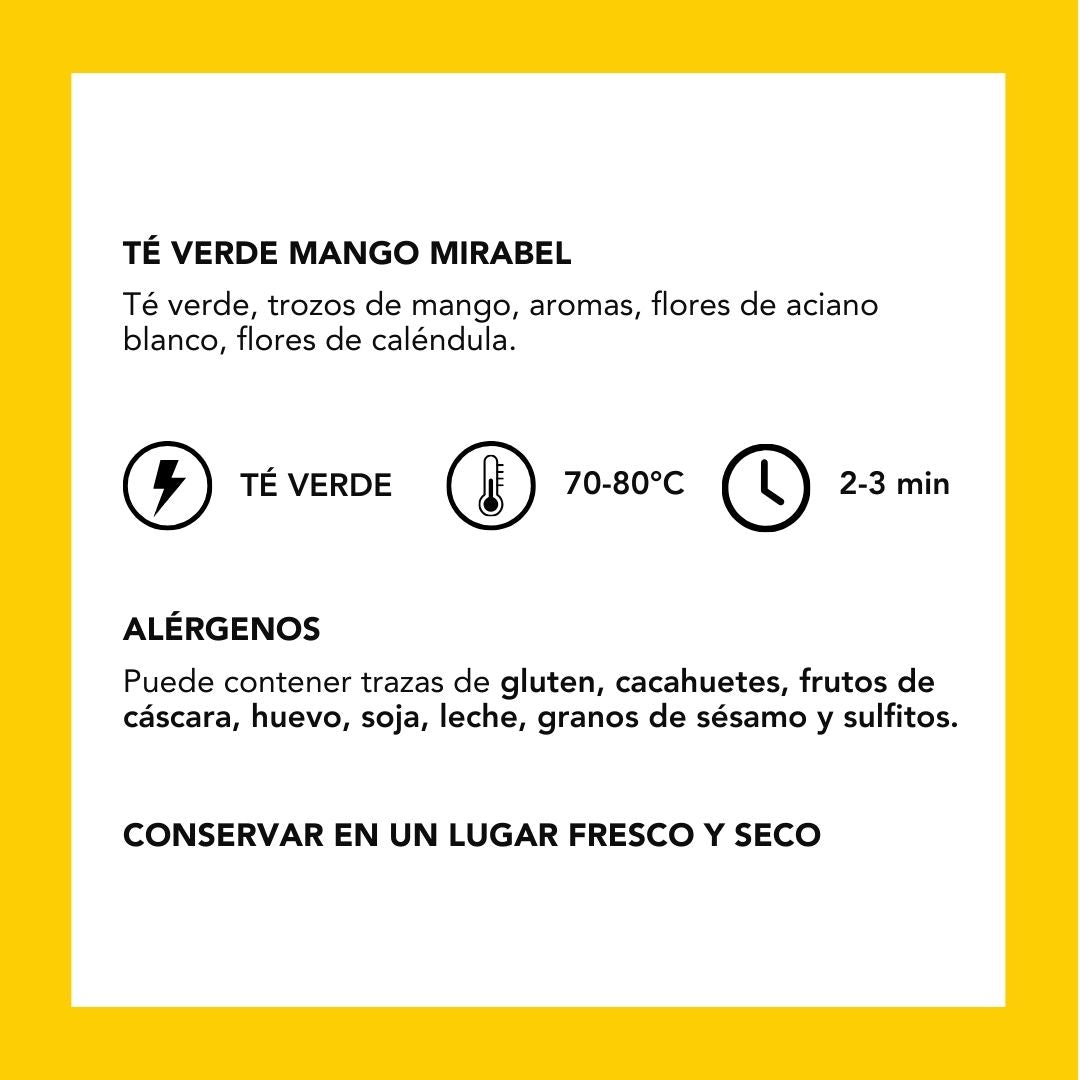 Thé Vert Mangue Mirabelle
