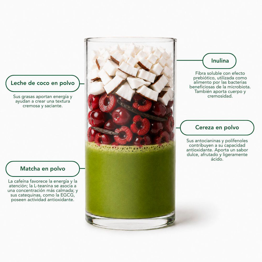 Matcha Latte Cherry Vainilla