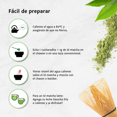 Thé Matcha Premium Gingembre et Citron