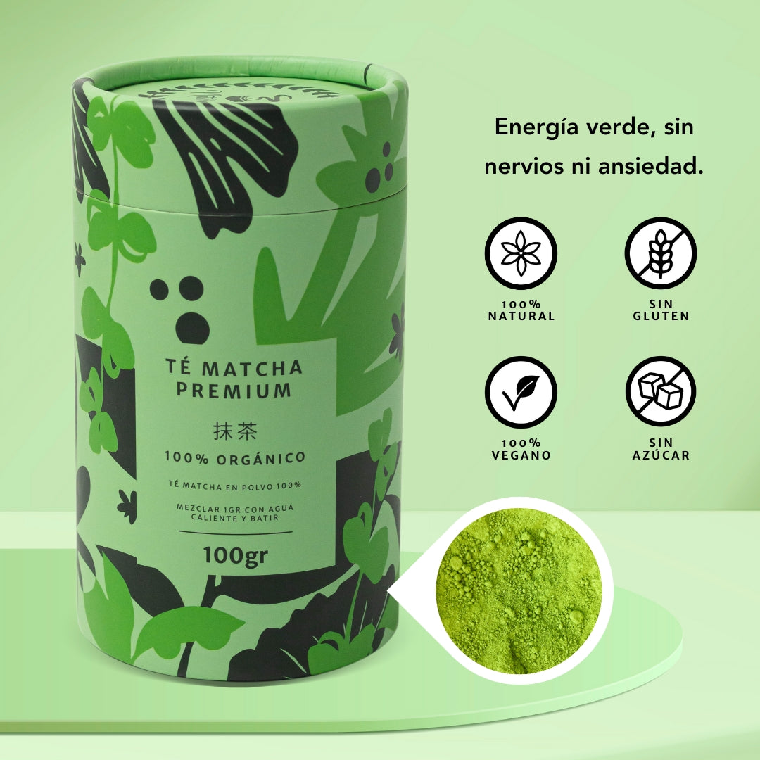 Té Matcha Premium 100% - (para 1 -3 meses)