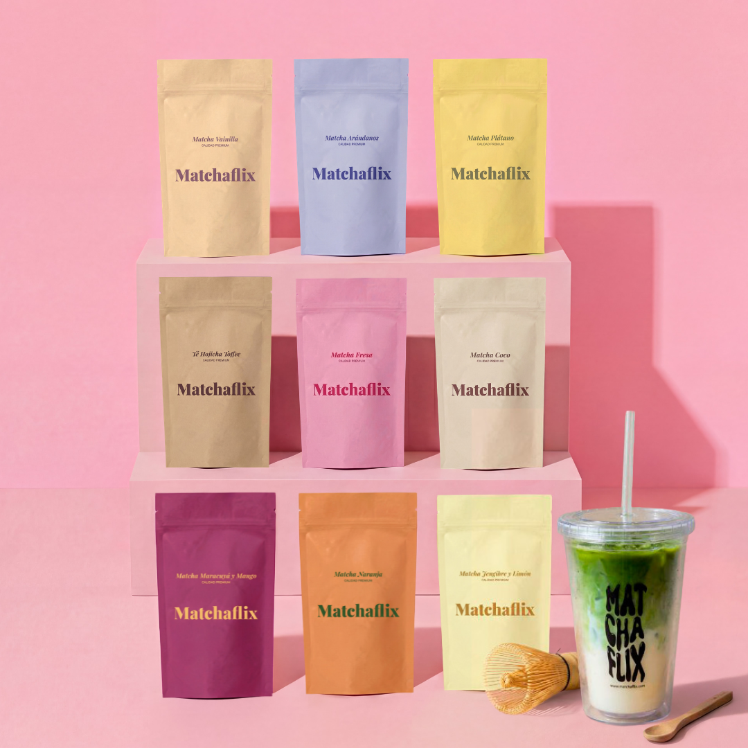 Pack of 9 Flavors - 100% Premium Matcha Tea Tasting