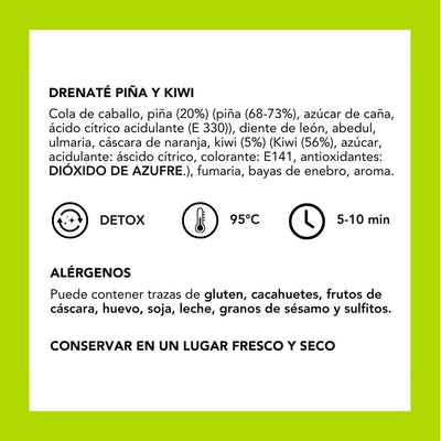 Drenaté Piña y Kiwi