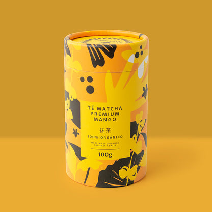 Premium Mango Matcha Tea