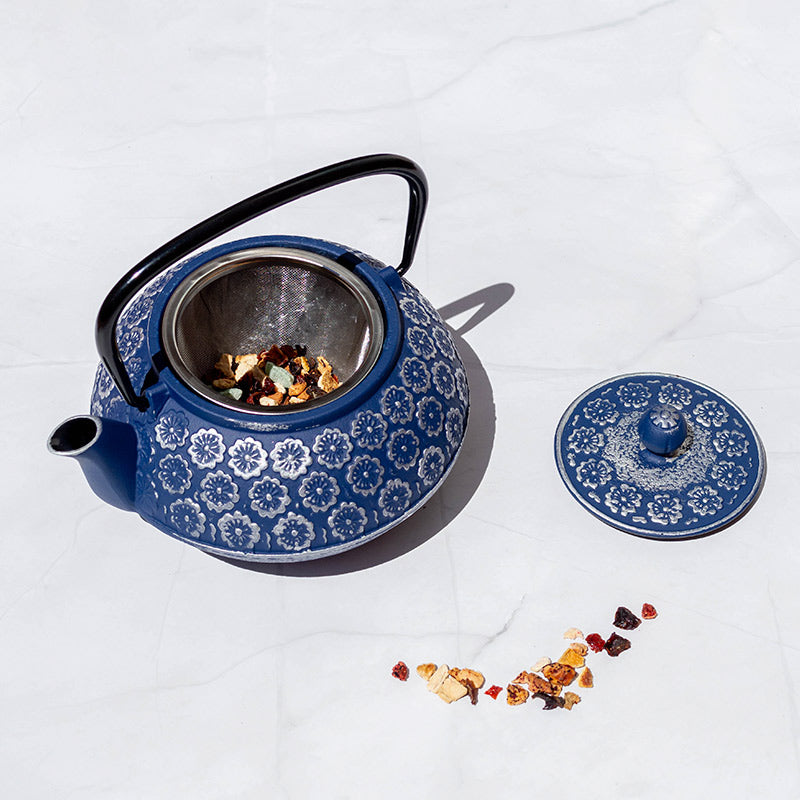 Infusor para té con asa y platillo - Anâmaya