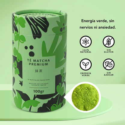 Té Matcha Premium 100% - (para 1 -3 meses)