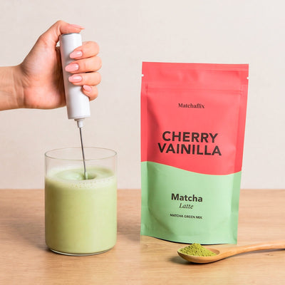 Matcha Latte Cherry Vainilla