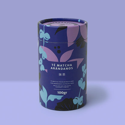 Premium Matcha Blueberry Tea