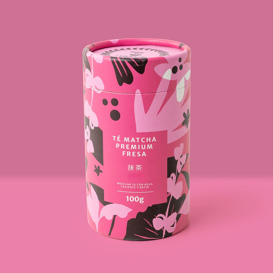 Premium Strawberry Matcha Tea