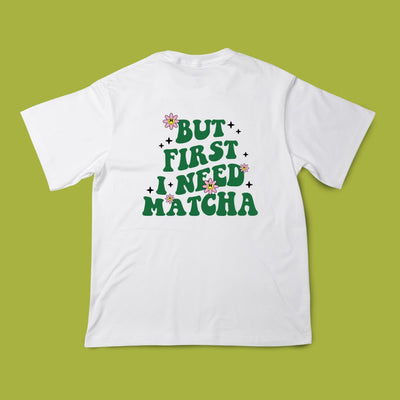 Mais d'abord le T-shirt Matcha