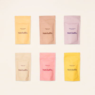 Pack of 9 Flavors - 100% Premium Matcha Tea Tasting