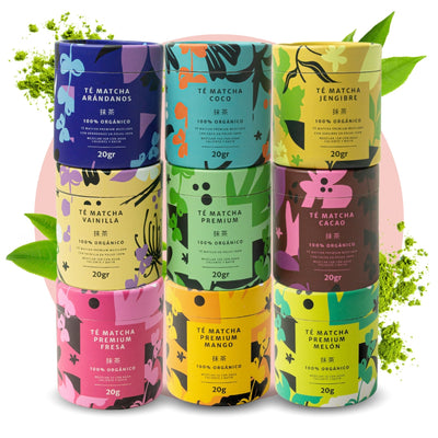 Pack Sabores - Té Matcha Premium 100% Degustación 2025