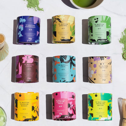 Pack of 9 Flavors - 100% Premium Matcha Tea Tasting