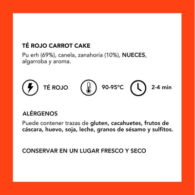 Té Rojo Carrot Cake