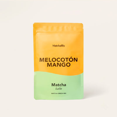 Matcha Latte Melocotón y Mango