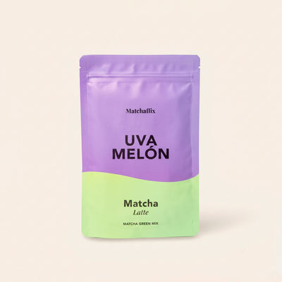 Grape & Melon Matcha Latte