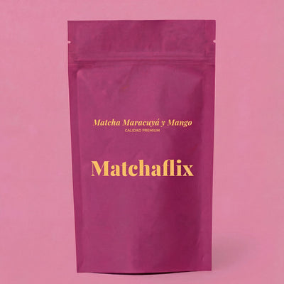 Premium Matcha Tea Passion Fruit and Mango