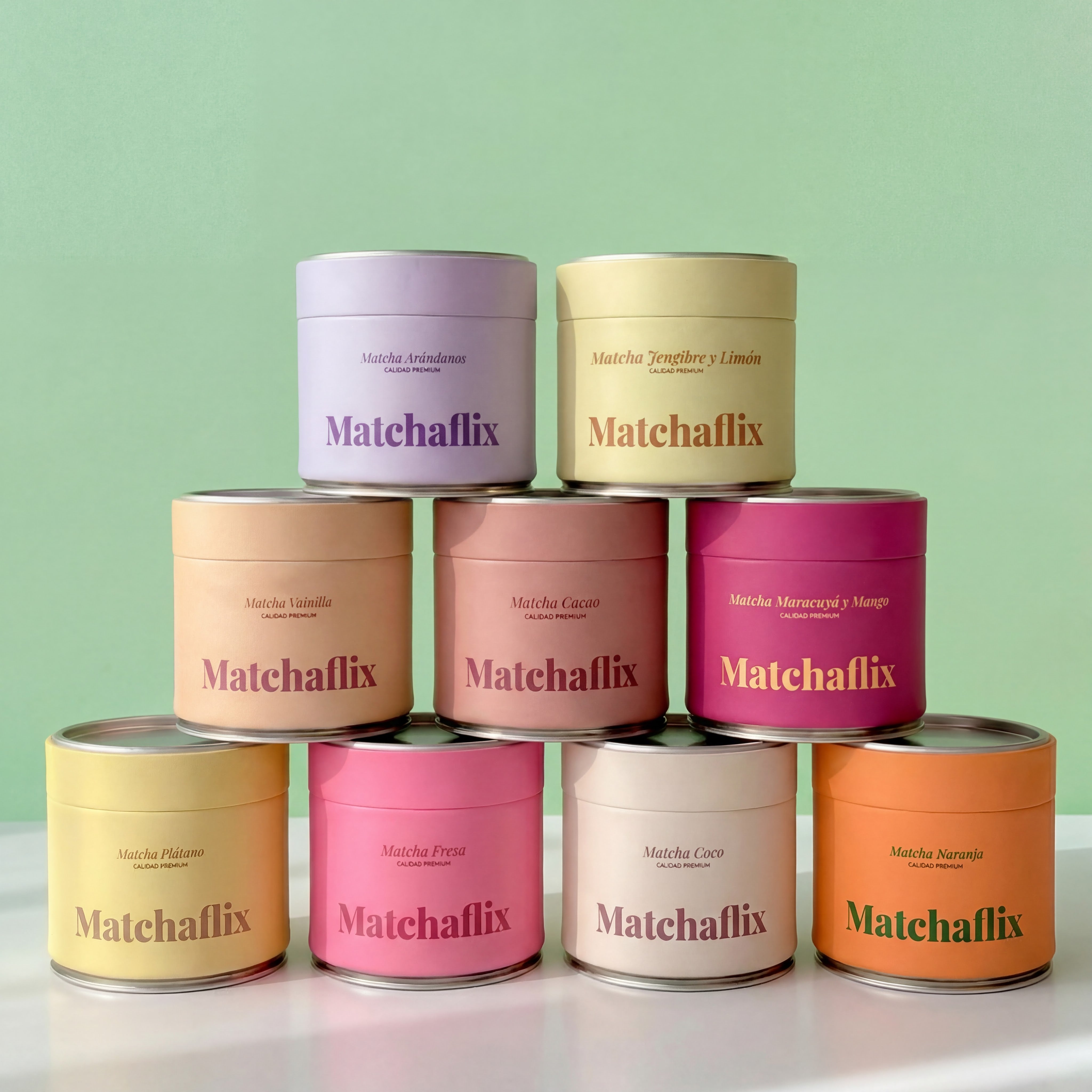Pack of 9 Flavors - 100% Premium Matcha Tea Tasting