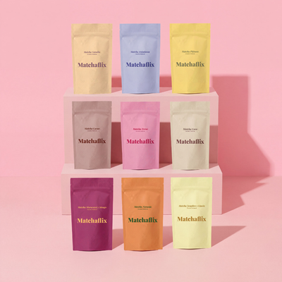 Pack of 9 Flavors - 100% Premium Matcha Tea Tasting