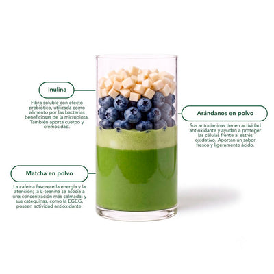 Premium Matcha Blueberry Tea