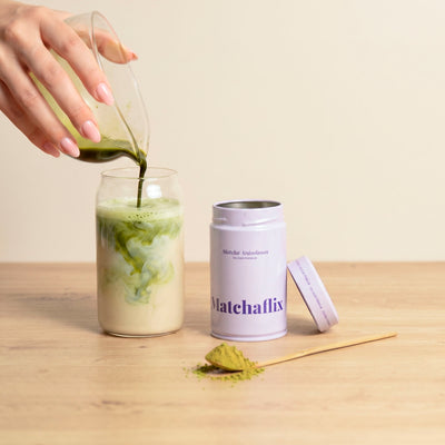 Premium Matcha Blueberry Tea