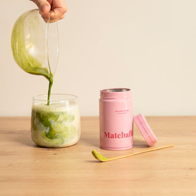 Premium Strawberry Matcha Tea